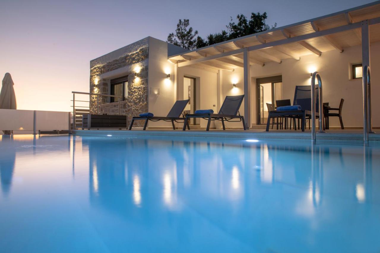 Stella Luxury Villa - Kamilari Bagian luar foto